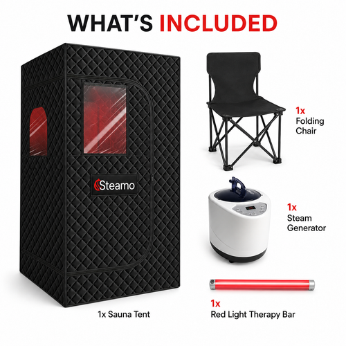 Personal Home Steam Sauna redlight