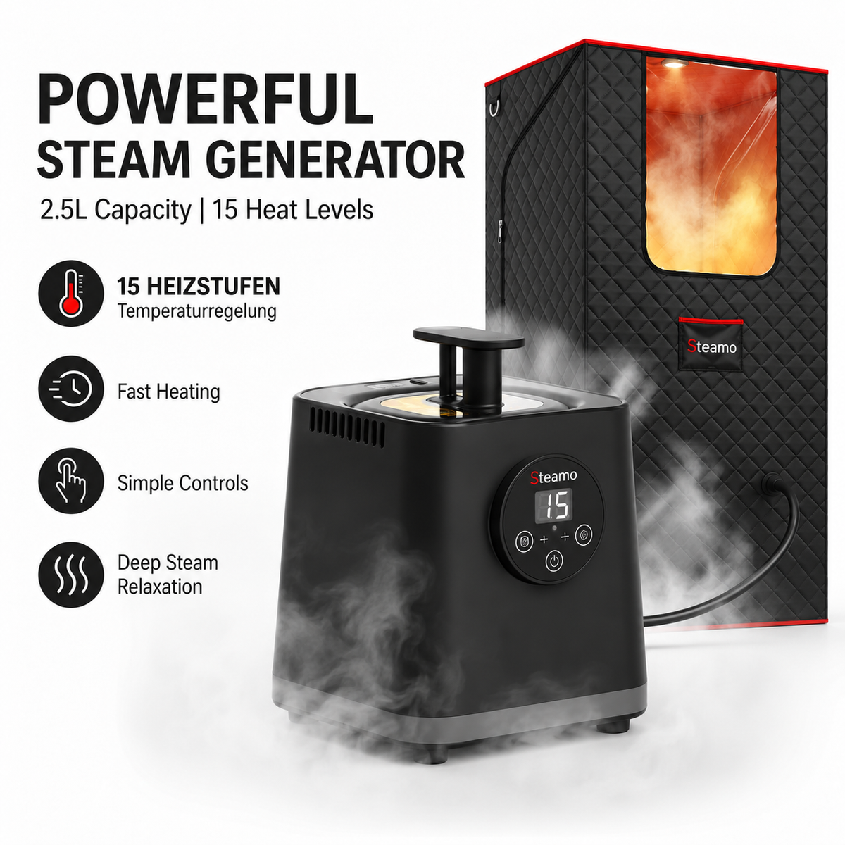 Personal Home Steam Sauna
