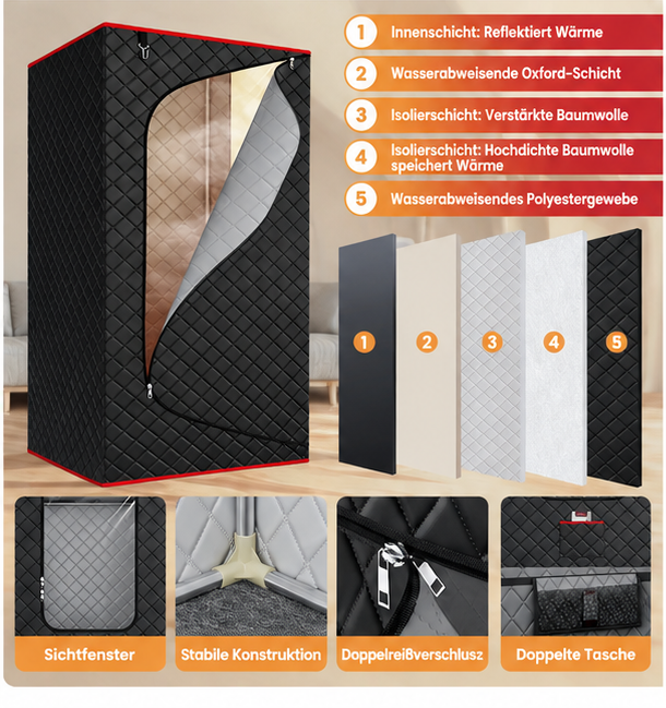 Personal Home Steam Sauna
